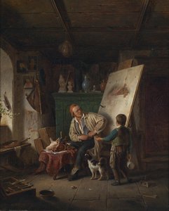 En el estudio de Karl Von Enhuber